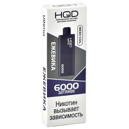 Одноразовая ЭС HQD ULTIMA 6000 - Ежевика