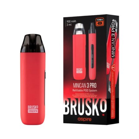 Brusko Minican 3 Pro Pod 900mAh (Красный)