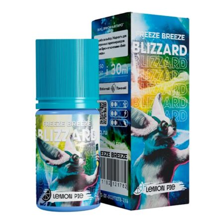 Жидкость Freeze Breeze Blizzard Salt - Lemon Pie (Лимонный пирог) 30мл (20mg)