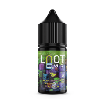 Жидкость Loot ice - Magical melissa potion (Мелисса со льдом) 27мл (0mg) (M)