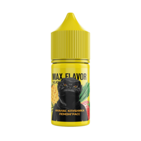 Жидкость Freeze Monkey MAX FLAVOR Salt - Клубника Ананас Лемонграсс 27мл (0mg) (M)