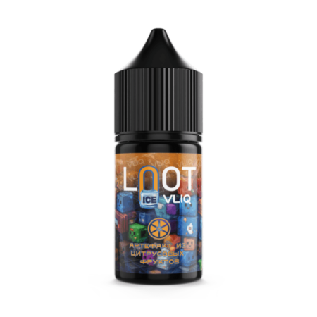 Жидкость Loot ice - Citrus fruit artifact (Цитрусовые фрукты со льдом) 27мл (0mg) (M)