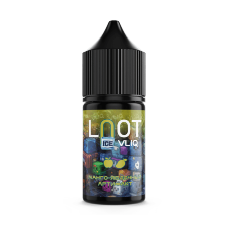 Жидкость Loot ice - Mango apple artifact (Яблоко манго со льдом) 27мл (0mg) (M)