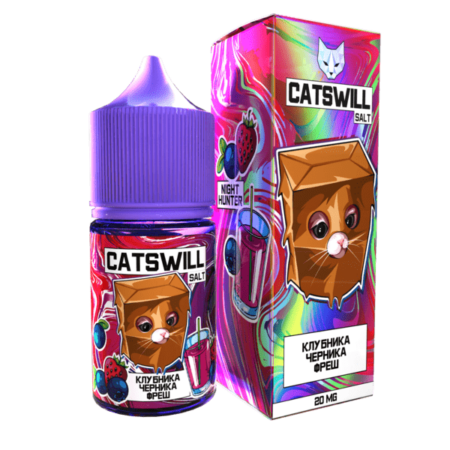Жидкость Catswill Salt - Клубника Черника Фреш 30мл (20 Strong) (M)