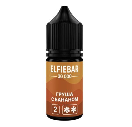 Жидкость ElfieBar Salt - Груша с бананом 30мл (20mg)