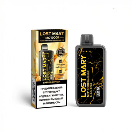 Одноразовая ЭС Lost Mary Black Gold MO 10000 - Cherry Cola (Вишня Кола) (2)