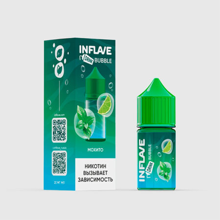 Жидкость INFLAVE BUBBLE Salt - Мохито 30мл (20mg)