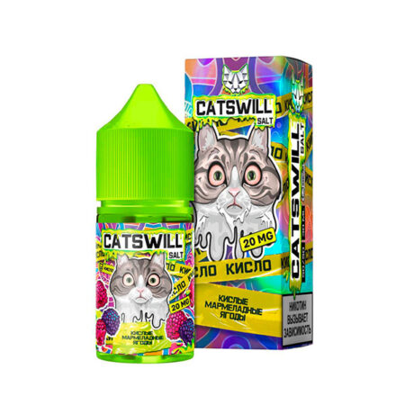 Жидкость Catswill Sour Salt - Кислые мармеладные ягоды (20 Strong) (M)