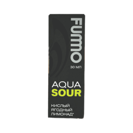 Жидкость FUMMO AQUA Sour - Кислый Ягодный Лимонад 30мл (20mg)