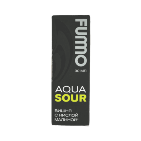 Жидкость FUMMO AQUA Sour - Вишня с Кислой Малиной 30мл (20mg)