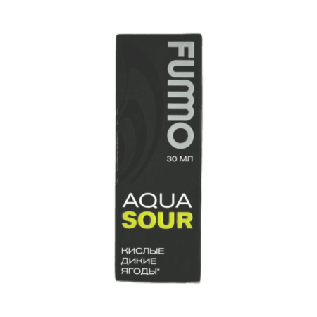 Жидкость FUMMO AQUA Sour - Кислые Дикие Ягоды 30мл (20mg)