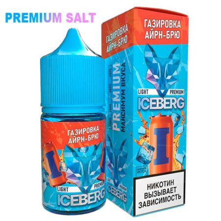 Жидкость Iceberg Ice Legend Salt - Газировка Айрн-Брю 30мл (20 Strong)