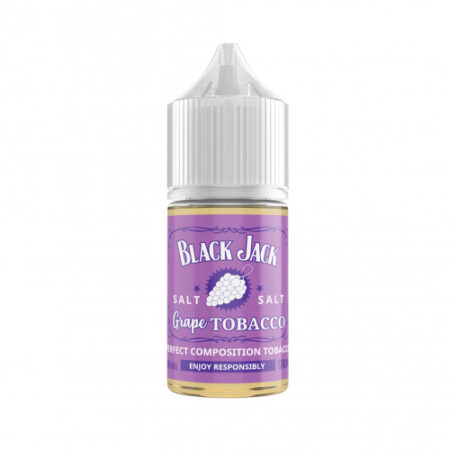 Жидкость Black Jack Salt - Grape Tobacco 30мл (20 Strong)
