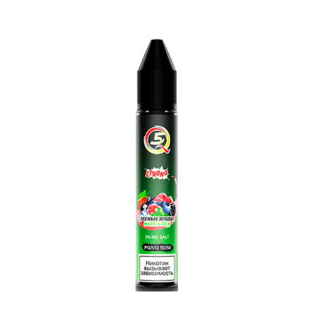Жидкость Q5 Salt 30мл - Виноград мята и лед (Strong) (2)