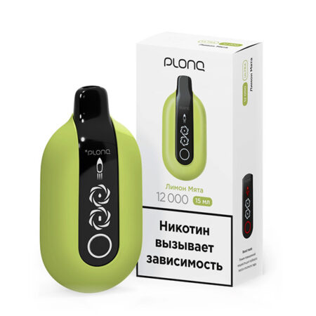Одноразовая ЭС PLONQ ULTRA 12000 - Лимон мята (М)