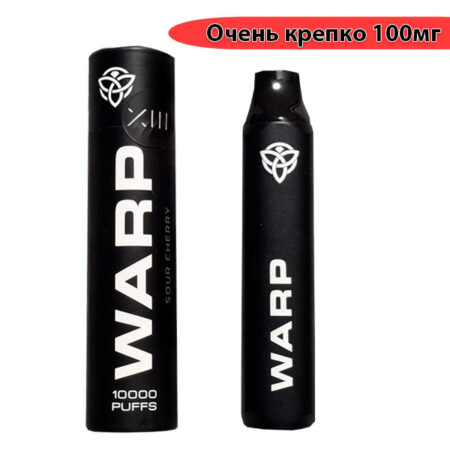 Одноразовая ЭС Warp 10000 - Клубника, грейпфрут, малина (100мг)