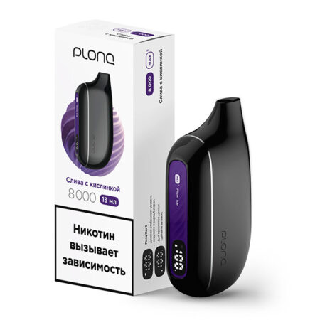 Одноразовая ЭС PLONQ Max Smart 8000 - Слива с кислинкой (М)