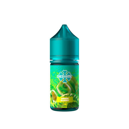 Жидкость Glitch Sauce Iced Out Salt - Green Gummy 30мл (20 Strong)