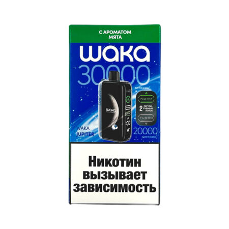 Одноразовая ЭС WAKA JUPITER DM30000 - Мята (20 Hard)