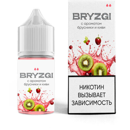 Жидкость BRYZGI Salt - Освежающая брусника киви 30мл (20mg)