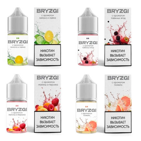 Жидкость BRYZGI Salt - Яблочный Джекфрут 30мл (20mg)