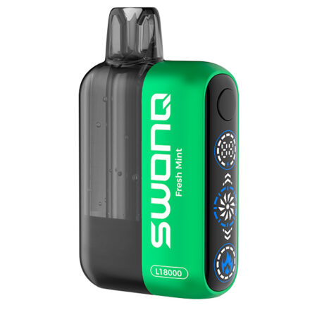 Одноразовая ЭС SWONQ L18000 - Fresh Mint (Cвежая Мята)