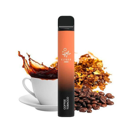 Одноразовая ЭС Elf Bar 2000 - Кофейный Табак (20 Strong)