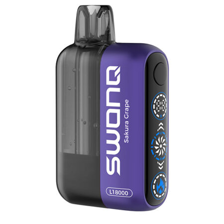 Одноразовая ЭС SWONQ L18000 - Sakura Grape (Сакура Виноград)