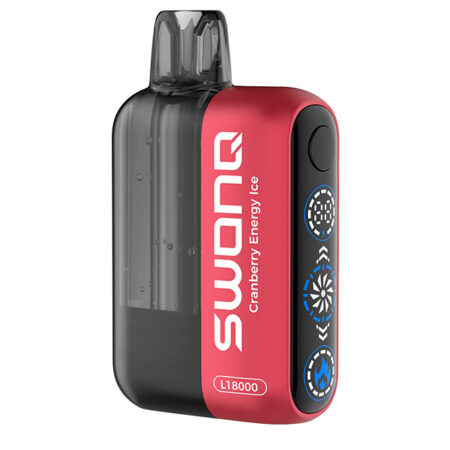 Одноразовая ЭС SWONQ L18000 - Cranberry Energy Ice (Клюквенный Энергетик)