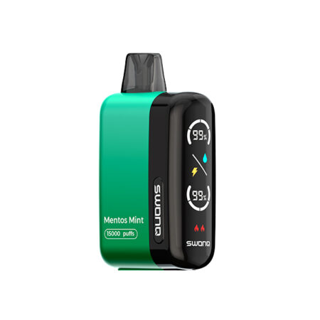 Одноразовая ЭС SWONQ B15000 - Mentos Mint (Мятный Mентос)