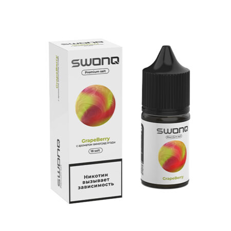 Жидкость SWONQ Salt - Grape Berry (Виноград) 30мл (18mg)