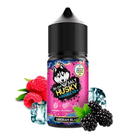 Жидкость Husky Import Double Ice Salt - Siberian Black 30мл (20mg)