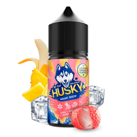 Жидкость Husky Import Malaysian Series Salt - Miami Snow 30мл (20mg)