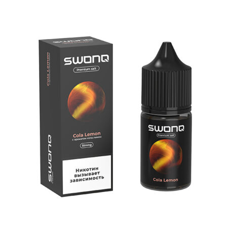 Жидкость SWONQ Salt - Cola Lemon (Кола Лимон) 30мл (20 Strong)