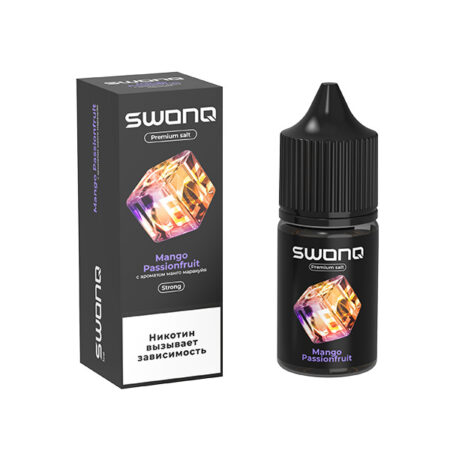 Жидкость SWONQ ICE Salt - Mango Passionfruit (Манго Маракуйя) 30мл (20 Strong)