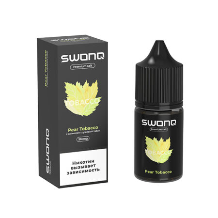 Жидкость SWONQ Tobacco Salt - Pear Tobacco (Грушевый табак) 30мл (20 Strong)