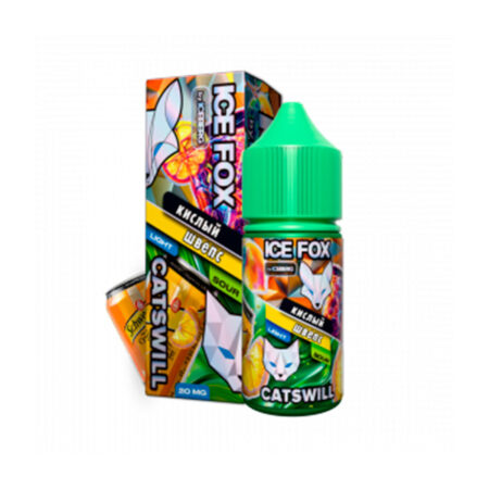 Жидкость Ice Fox Catswill Salt - Кислый швепс 30мл (20mg)