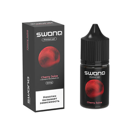 Жидкость SWONQ Salt - Cherry Juice (Вишневый Сок) 30мл (20 Strong)