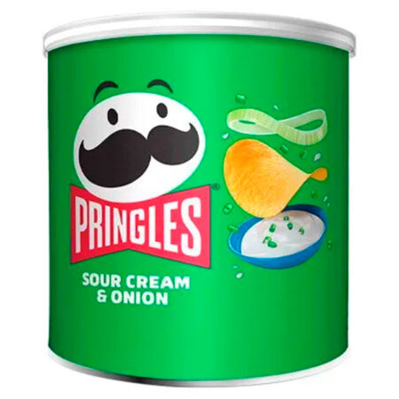 Pringles Sour Cream&Onion (Принглс Сметана и Лук) 40г