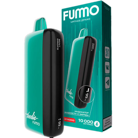 Одноразовая ЭС Fummo INDIC 10000 - Мятное Драже