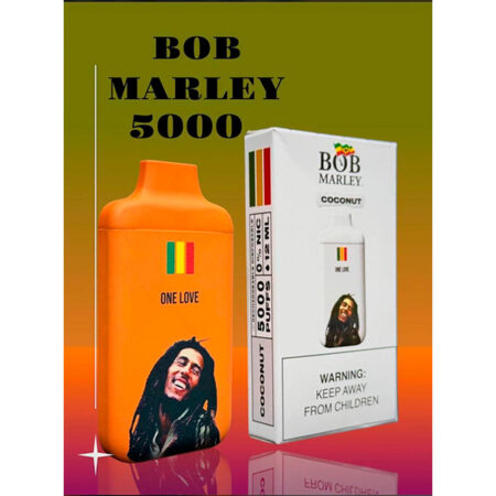 Одноразовая ЭС Bob Marley б/никотина 5000 - Папайя