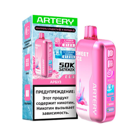 Одноразовая ЭС ARTERY CL6 50000 (Sweet+Ice) - Арбуз