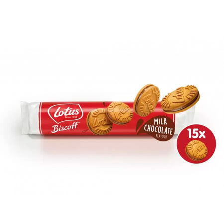 Печенье Lotus Biscoff Молочный шоколад 150г