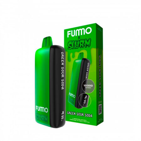 Одноразовая ЭС Fummo SLURM INDIC 10000 - Кислый Лимонад из Киви и Кактуса