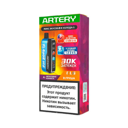 Одноразовая ЭС ARTERY CL6 30000 (Flavor+Ice) - Фруктовая конфета / Груша