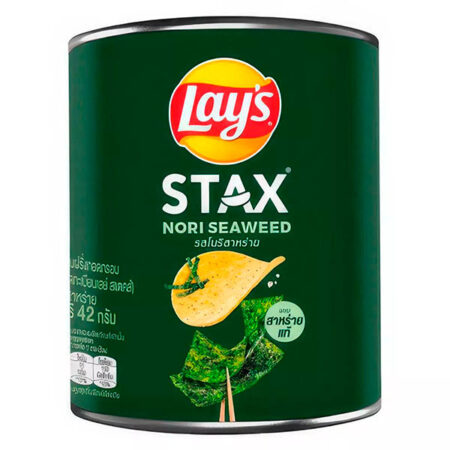 Чипсы Lay's Stax Nori Seaweed (Лейс Водоросли Нори) 42г