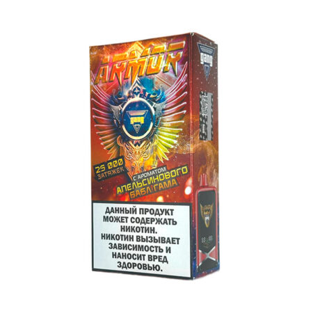 Одноразовая ЭС Gang ARMOR 25000 - Апельсиновый Бабл Гам