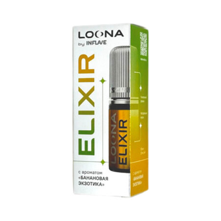 Жидкость INFLAVE LOONA ELIXIR Salt - Банановая экзотика 30мл (20mg)