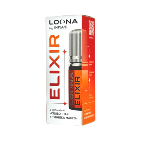Жидкость INFLAVE LOONA ELIXIR Salt - Сливочная клубника манго 30мл (20mg)