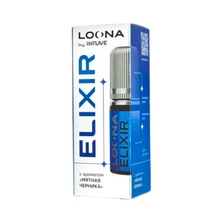Жидкость INFLAVE LOONA ELIXIR Salt - Мятная черника 30мл (20mg)
